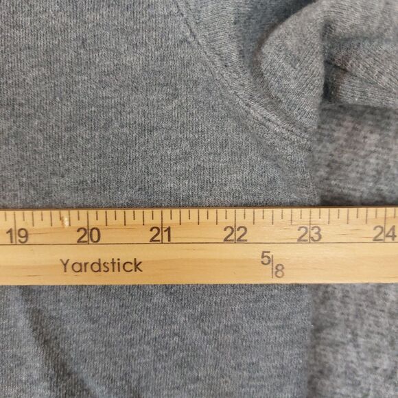 Fox Racing Men's Large Flight Enigma Zip Front Fleece Hoodie Gray Fox Head Rare - Picture 6 of 9